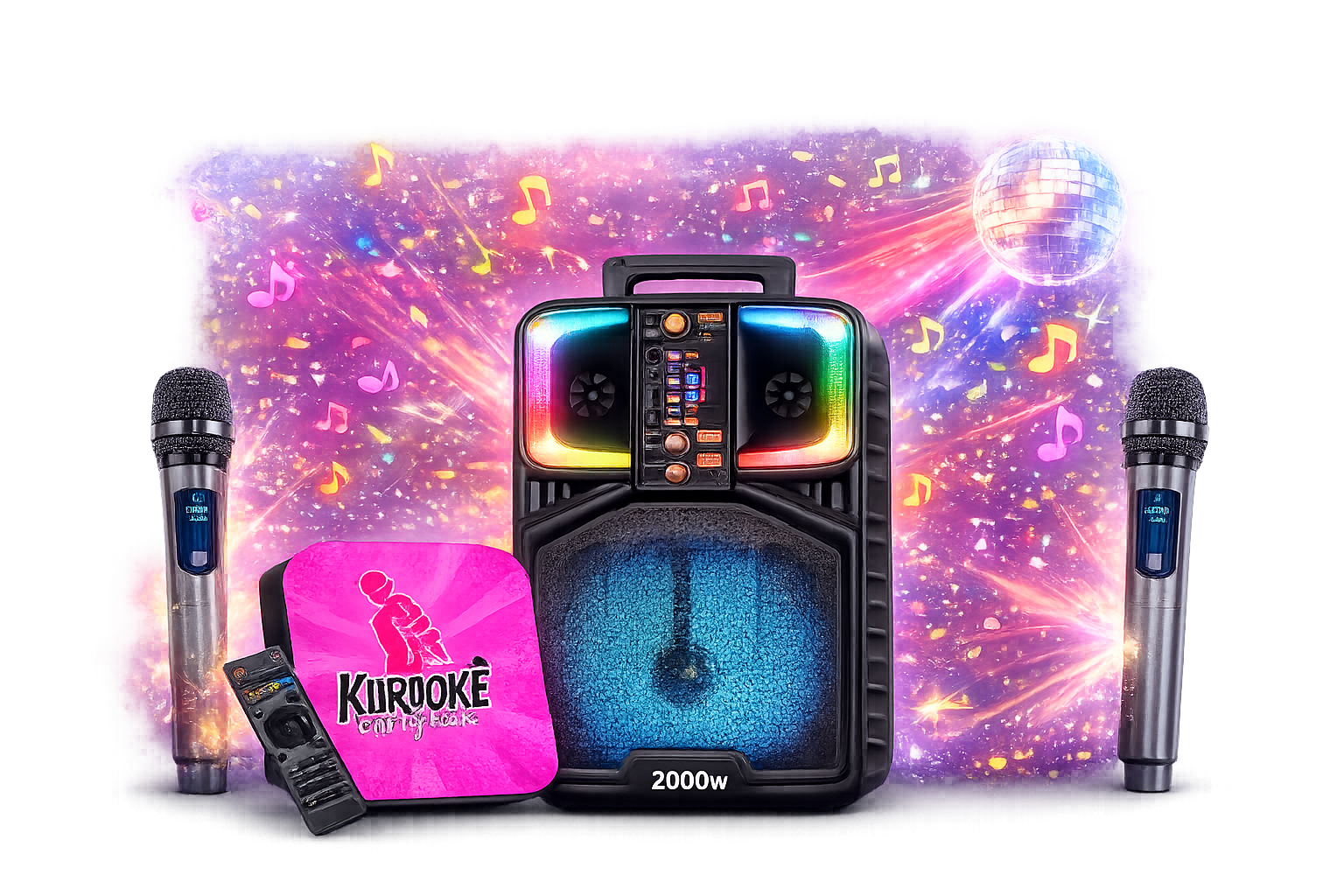Karaoke Party Box em destaque